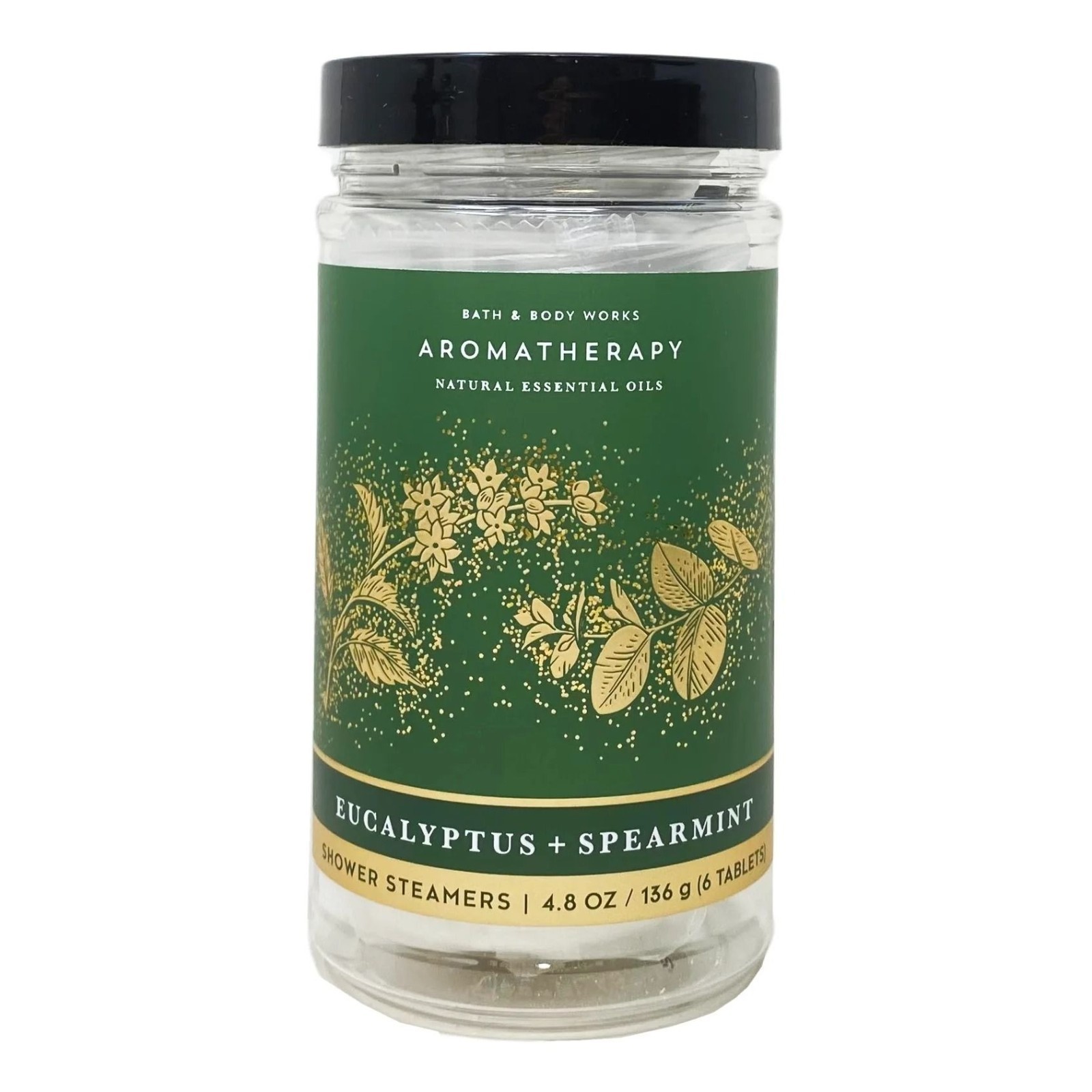 Bath and Body Works Eucalyptus + Spearmint Shower Steamers (Aroma) 4.8 oz