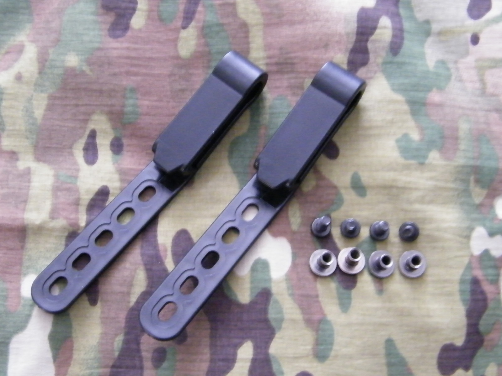 G-Code IWB Black Injection Molded Belt Clips 1.75"