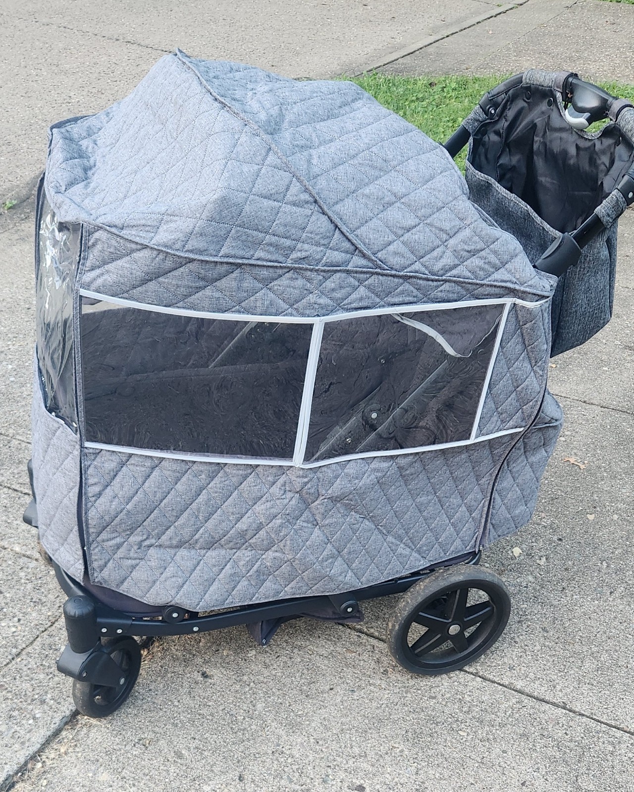 Pronto Squared Stroller Wagon With Optional Footwell