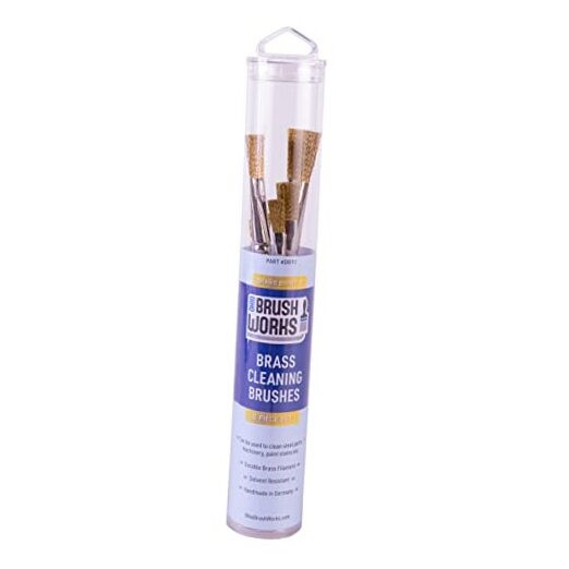 Brass Cleaning Brushes, Handmade in The USA, Home and Auto Use, Durable Brass
