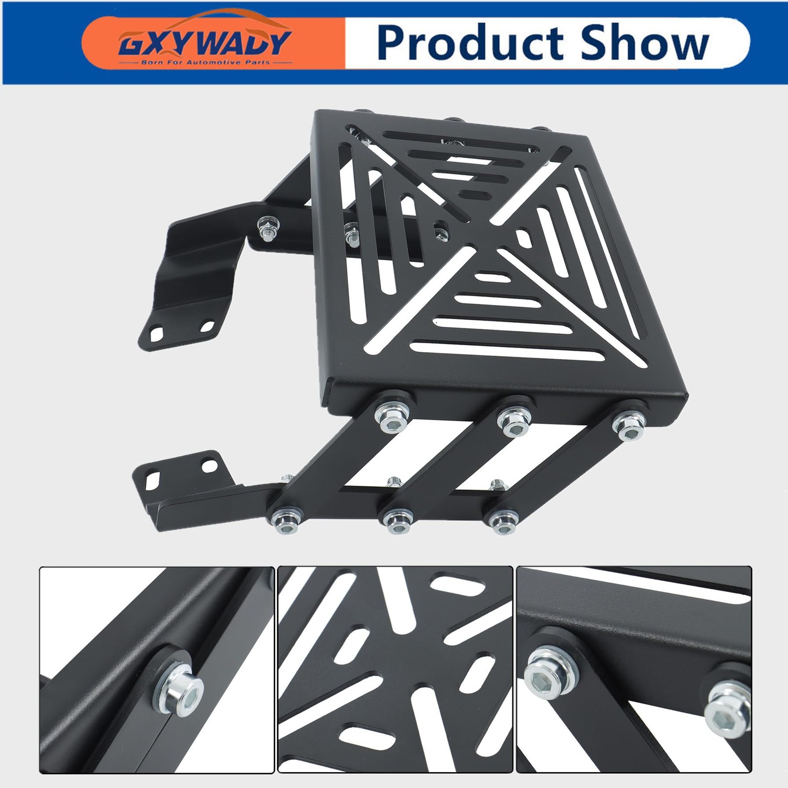 Motorcycle Trunk Mount Carbon Steel Tour Pack Luggage Rack for Y15 LC135 FIV8