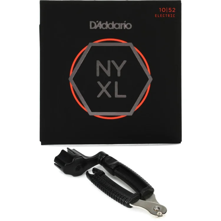 D'Addario NYXL1052 NYXL Nickel Wound Electric Guitar Strings - .010-.052 Light