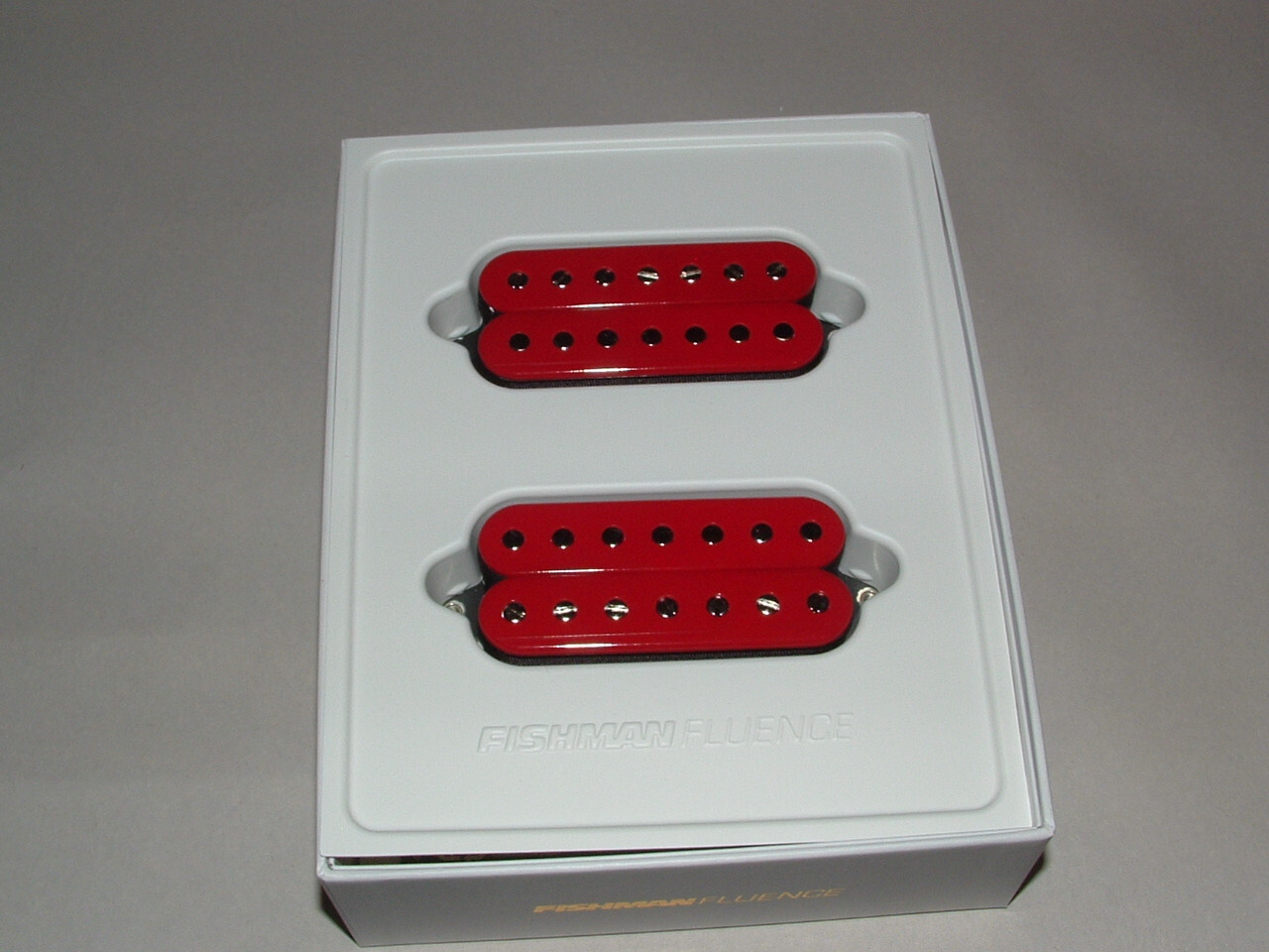 Fishman Fluence PRF-CO7-SD2 7 String Open Core Classic Pickup Set (Red) New