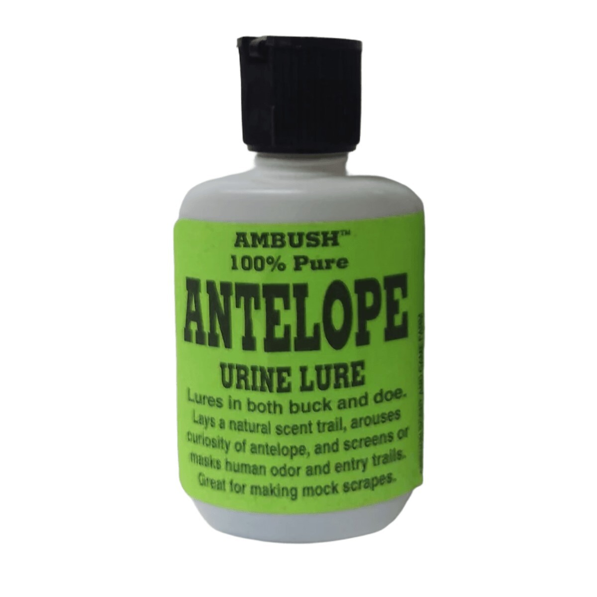 MOCCASIN JOE Ambush Natural Antelope Urine Lure Scent Attractant *Free Shipping*