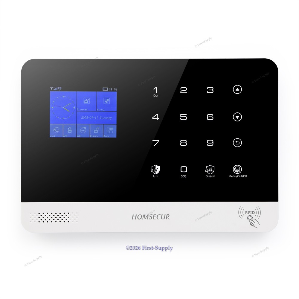 HOMSECUR Wireless WIFI 4G LCD Home Security Alarm System