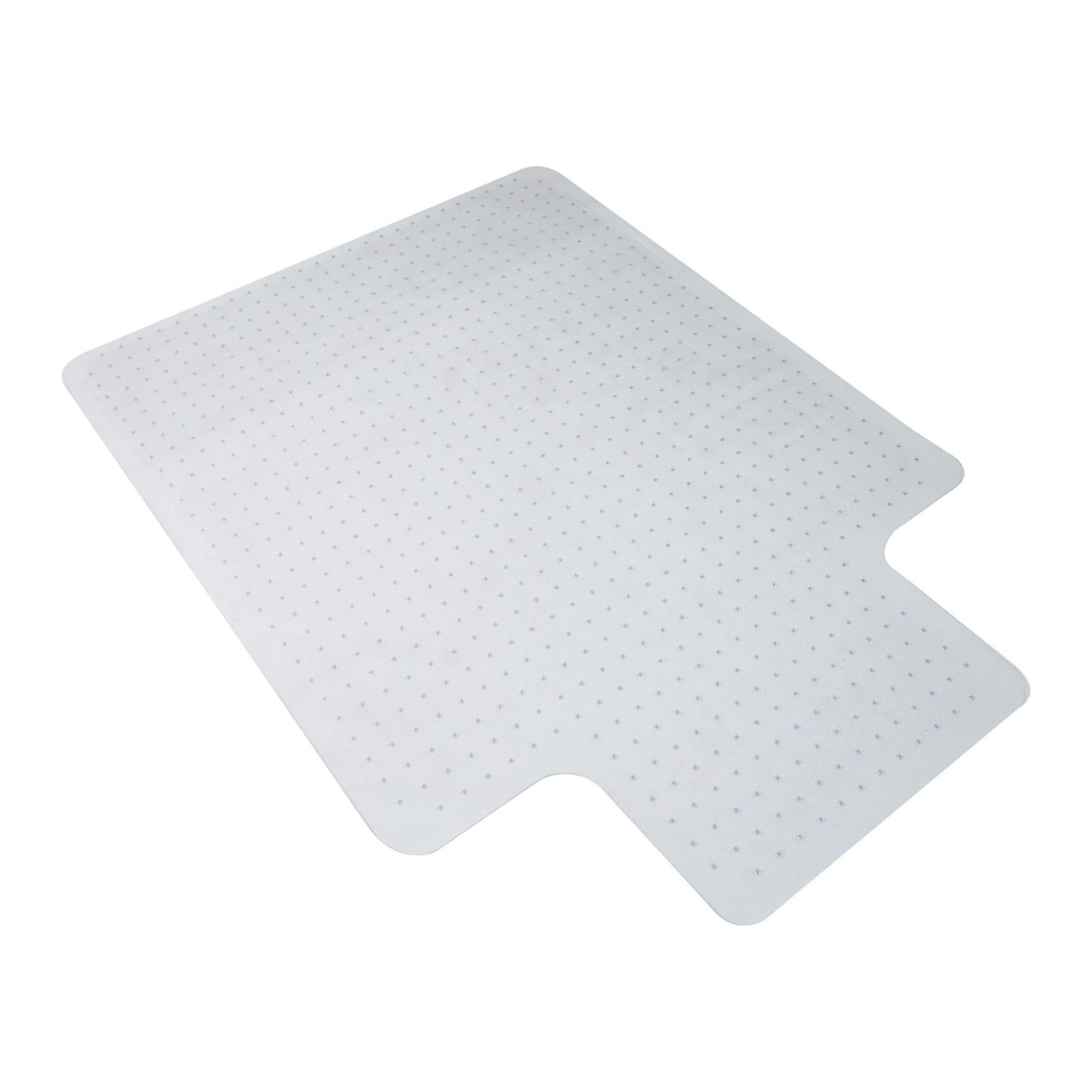Office Chair Mat for Carpet, Clear Desk Mat with Extended Lip for Rolling Com...