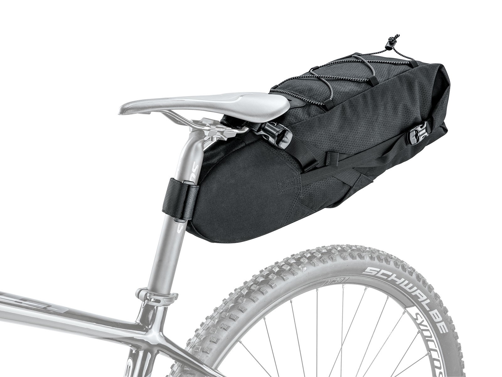 Topeak BackLoader 10L Waterproof Seat Post Mount Bag - Lightweight, Durable