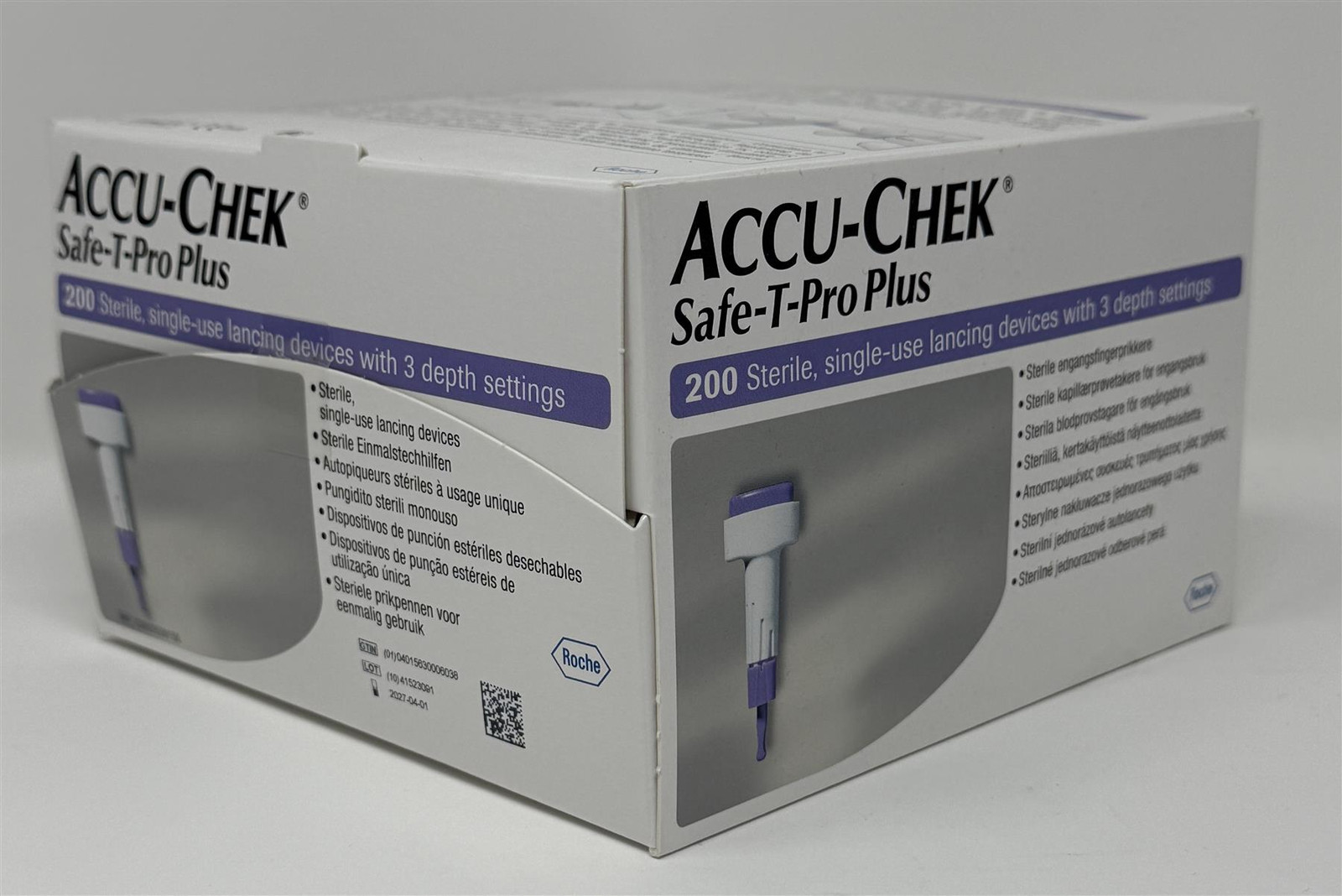 Accu-Chek Safe-T-Pro Plus Single-Use Lancing Devices (x200)
