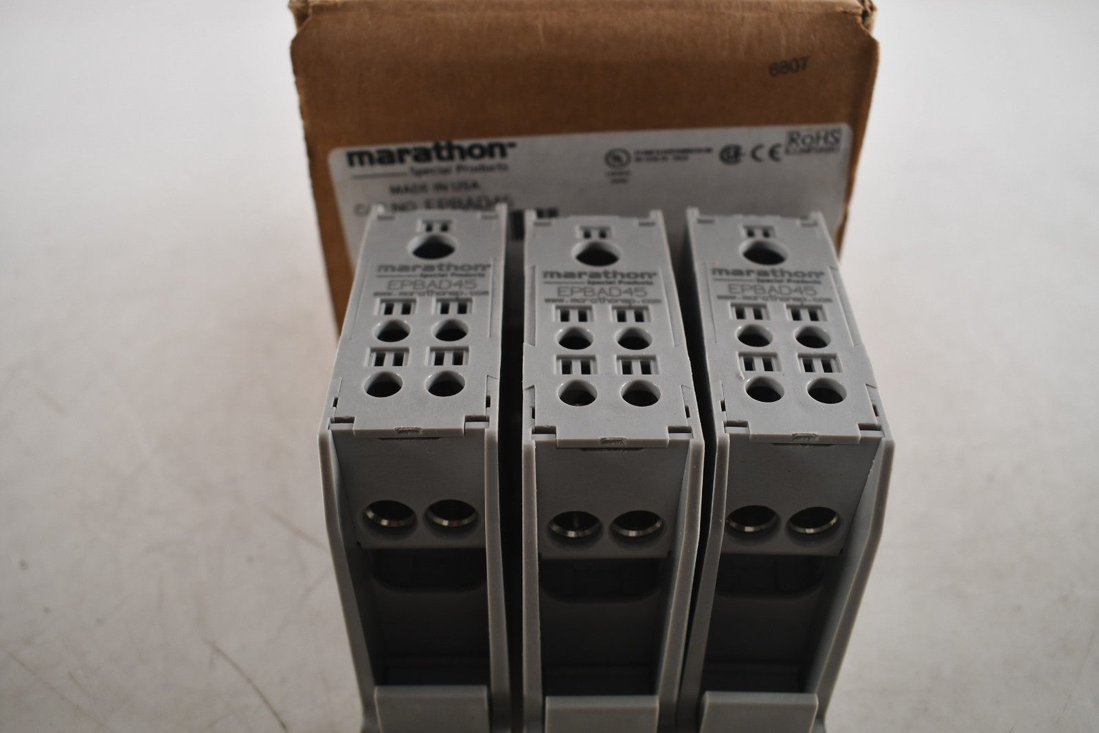Pack of 3 NEW Marathon Special Products EPBAD45 Power Distribution Blocks, EPB S