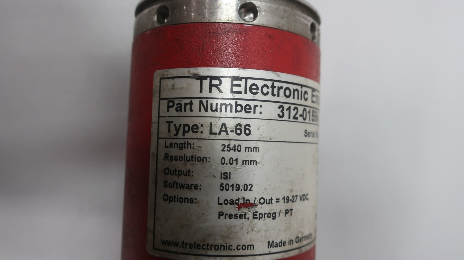 Tr Electronic LA-66 Linear Encoder 2540mm 19-27v-dc