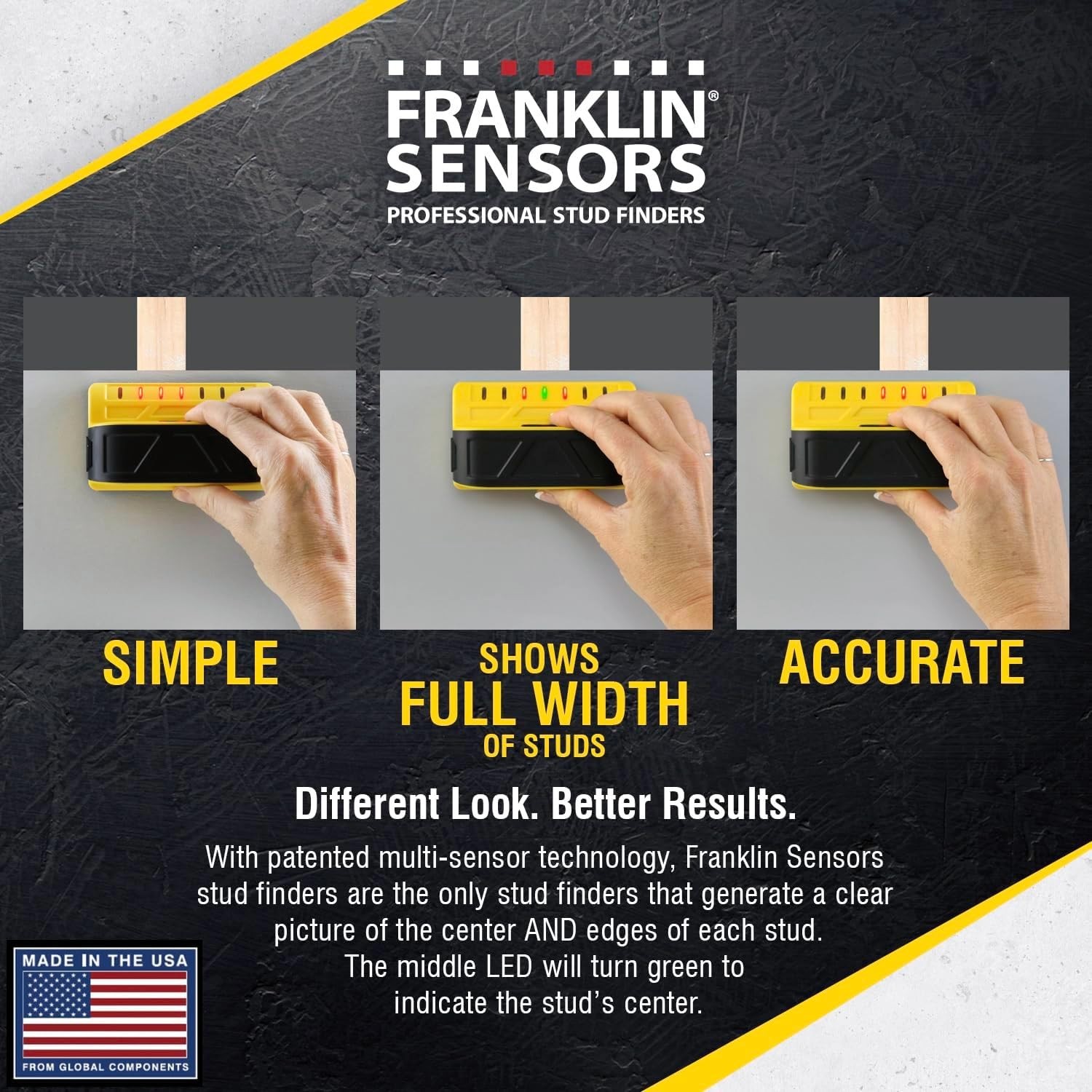 ProSensor M70 Stud Finder: Versatile Wall Detector for Accurate Home Renovations