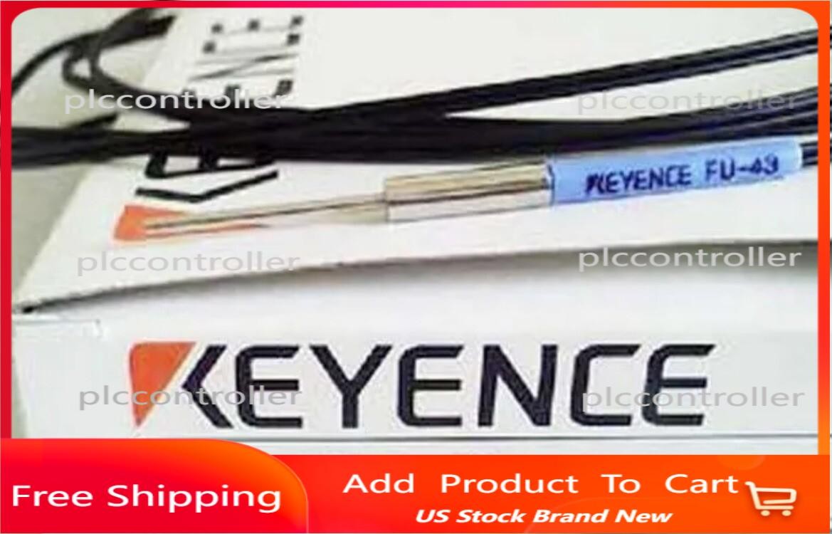 Keyence FU-43 Fiber Optic Sensor Reflective FU43 New  US Free TAX
