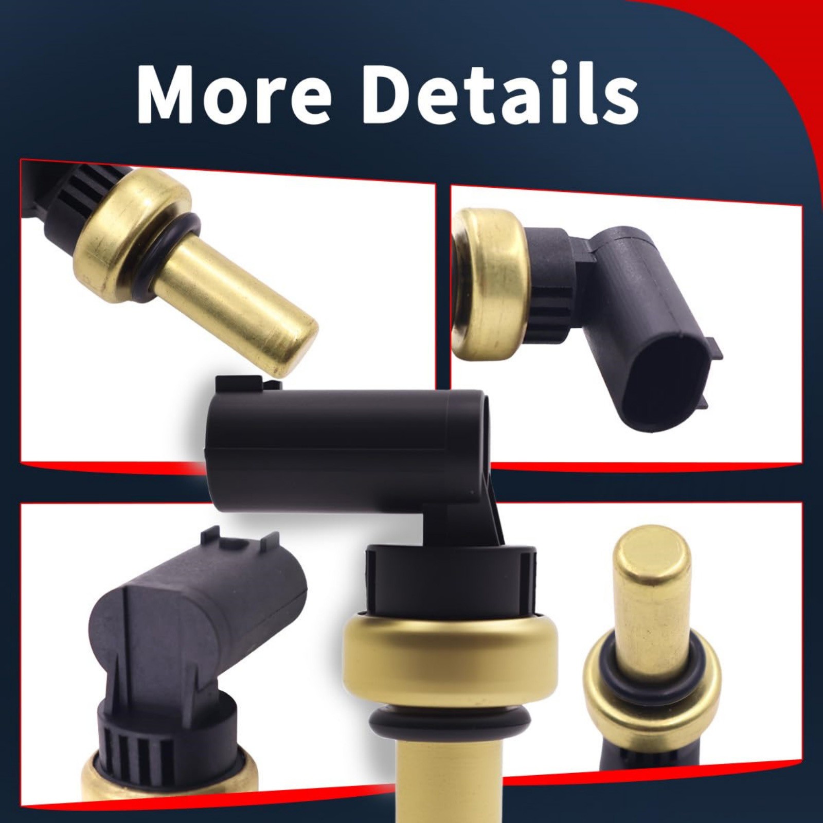 213-4688 Durable Coolant Temperature Sensor Replacement For Chevy Volt 1.4L