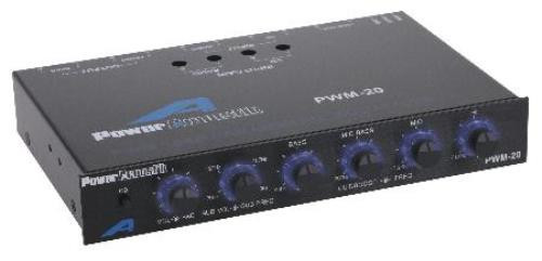 NEW Car Stereo Equalizer Under Dash 4 Frequency Bands Crossover 1/2 Din Custom