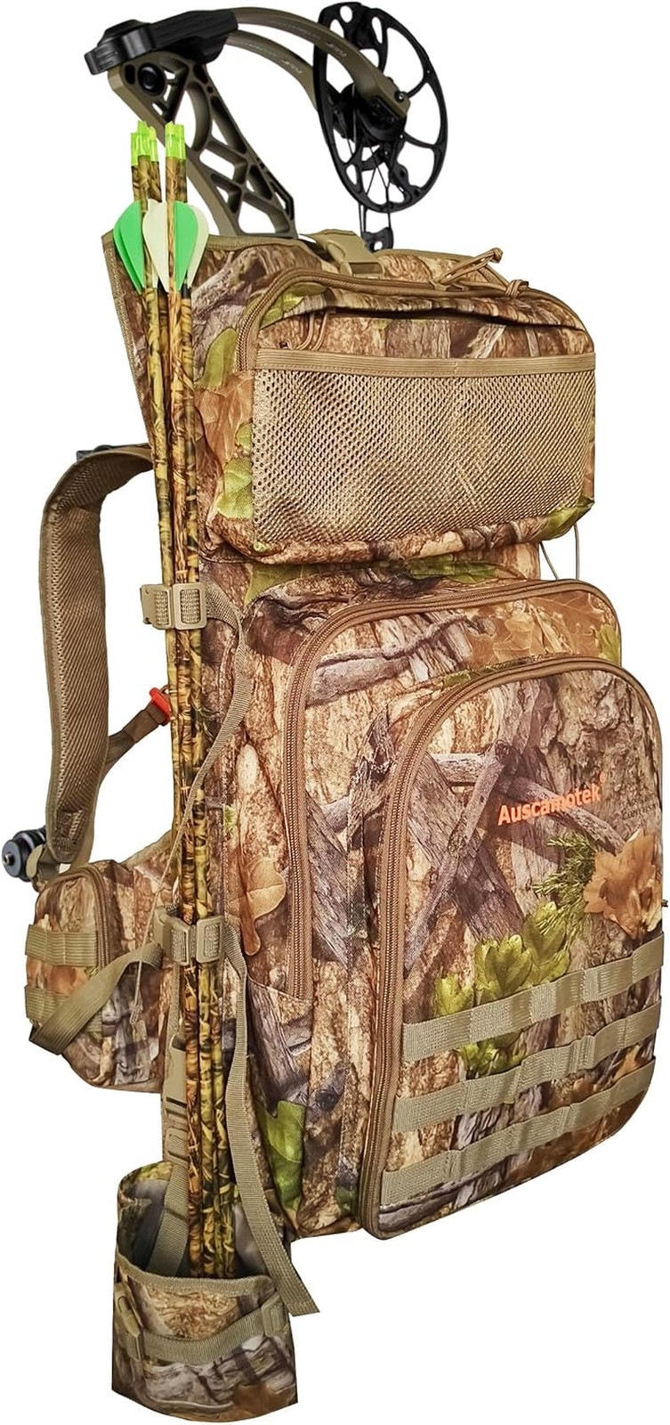 Bow Hunting Backpack for Archery – Compound Bow & Arrow Pack with Quiver Holder,