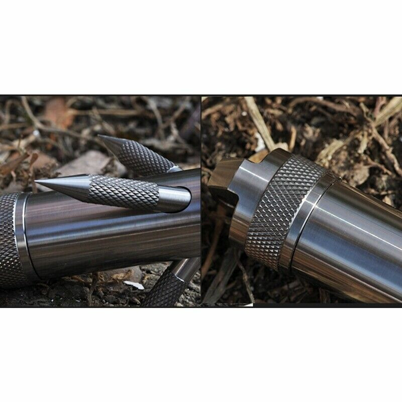 Throw Out Grappling Hook Capsule Waterproof Container Anchor Outdoor EDC Gift