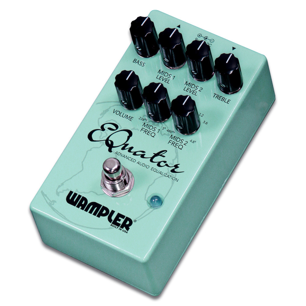 New Wampler EQuator Advanced Audio Equalizer Guitar Effects Pedal