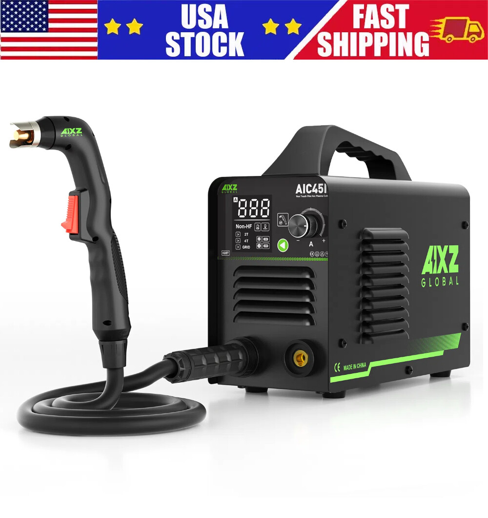 AIXZ 45A Non-HF Pilot Arc Cutting Machine Non-Touch IGBT Dual Voltage Cutter