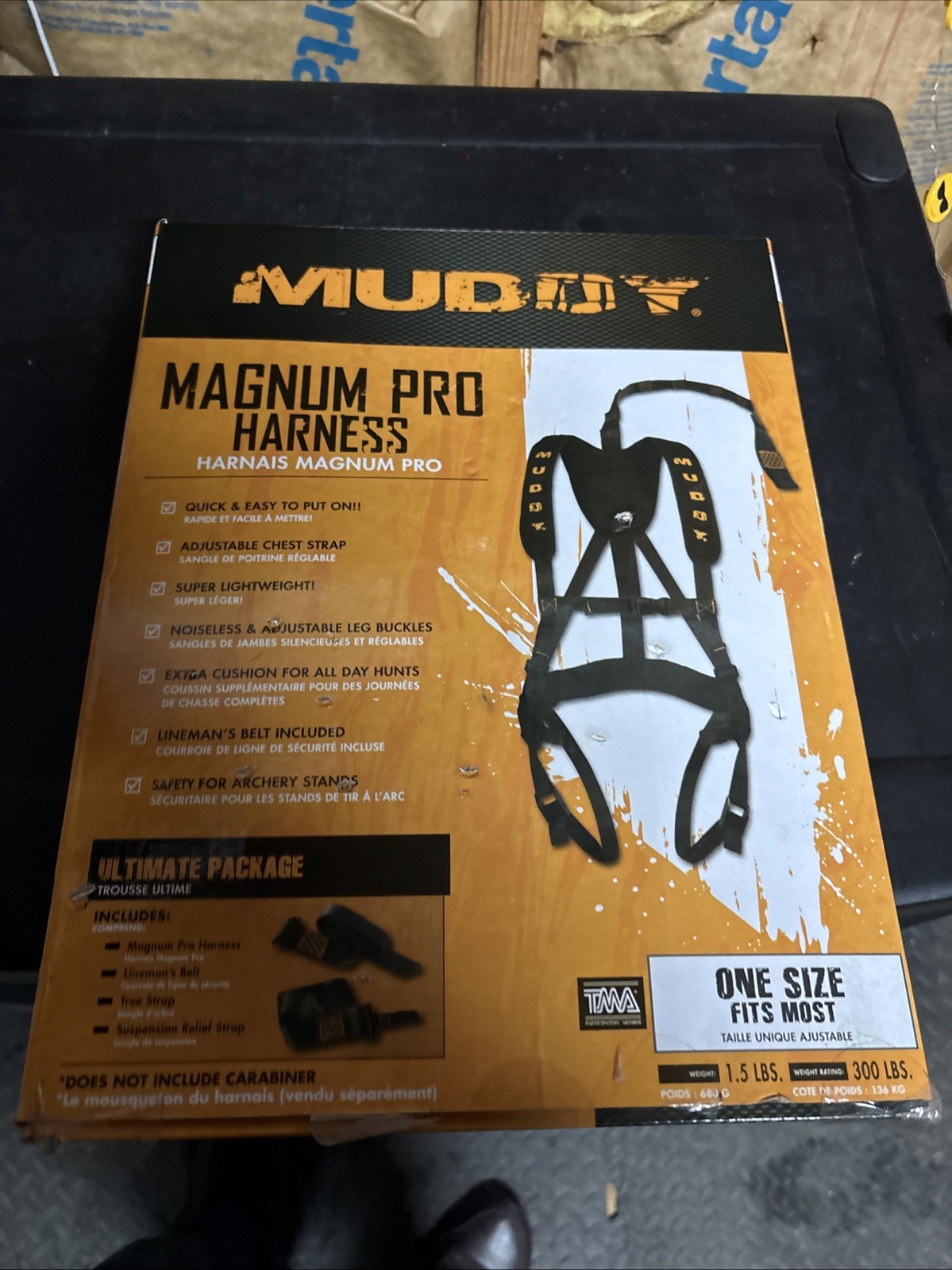 Muddy Outdoors Magnum Pro Padded Adjustable Treestand Harness Only
