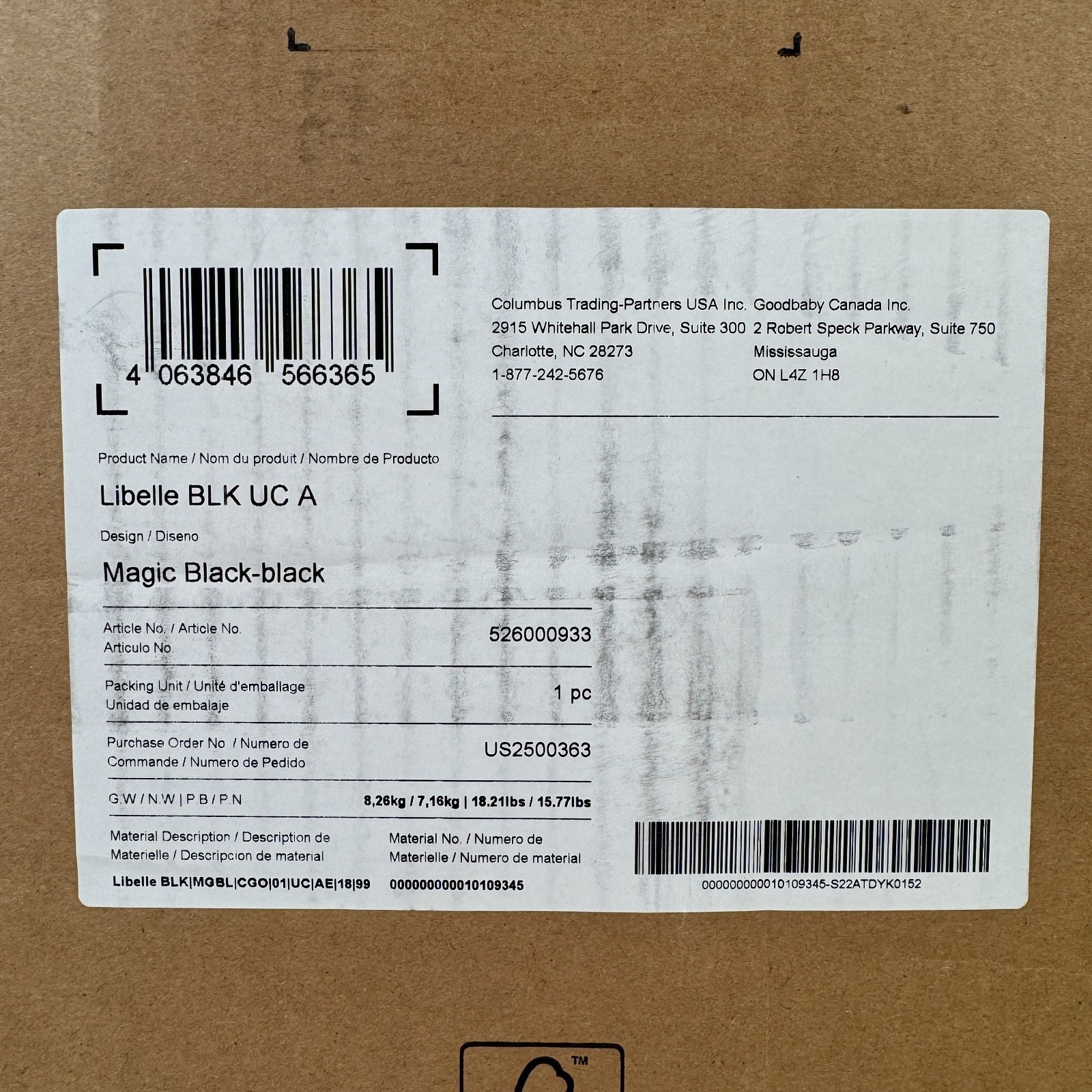 CYBEX Libelle Stroller - Magic Black