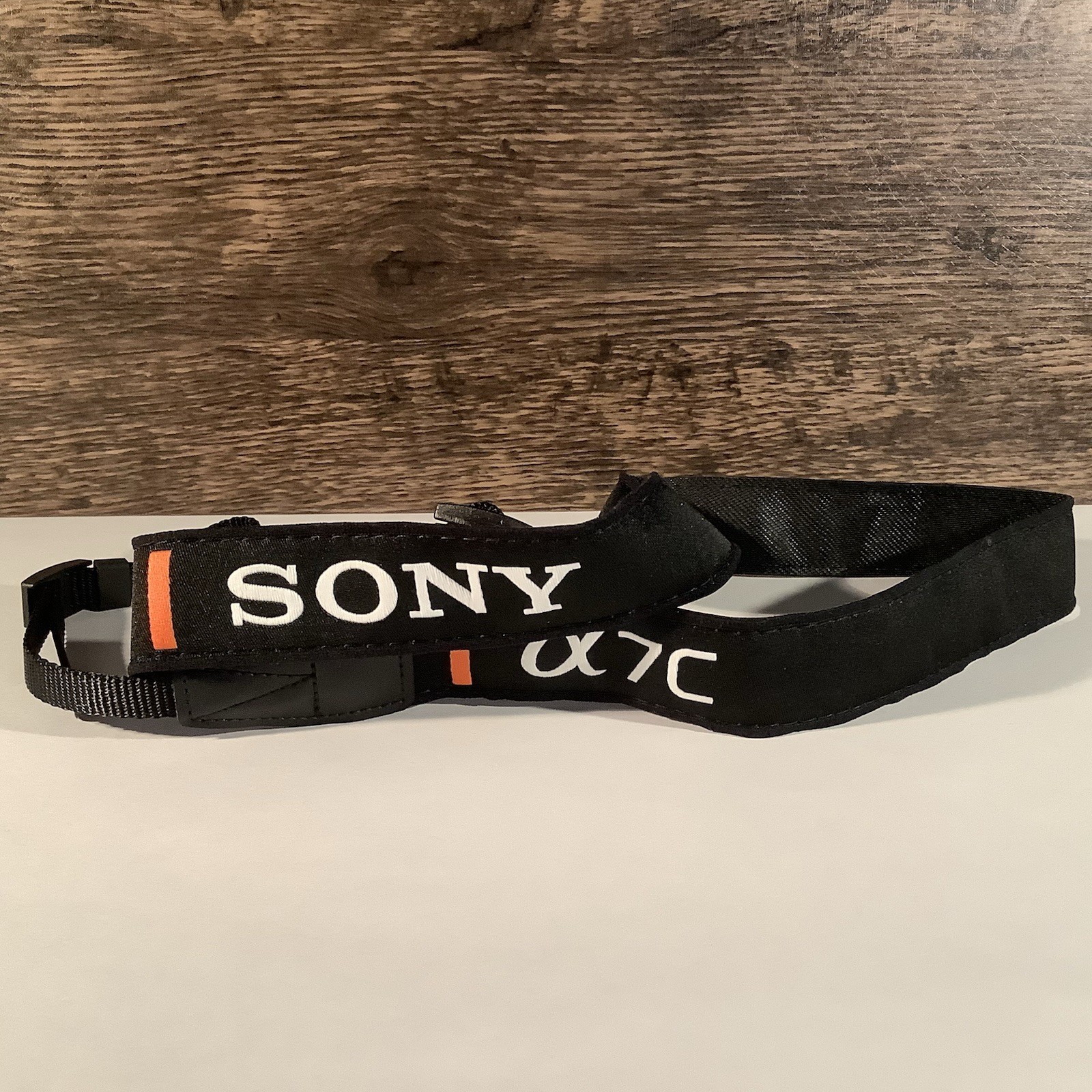 SONY ALPHA α7C camera neck/shoulder strap A7 Black 1  1/8" Wide,  NEW
