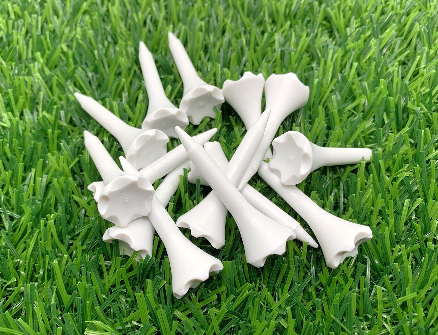 New Truestrike 1 1/2" Golf Tees 1.5" White Shortees Great for Irons