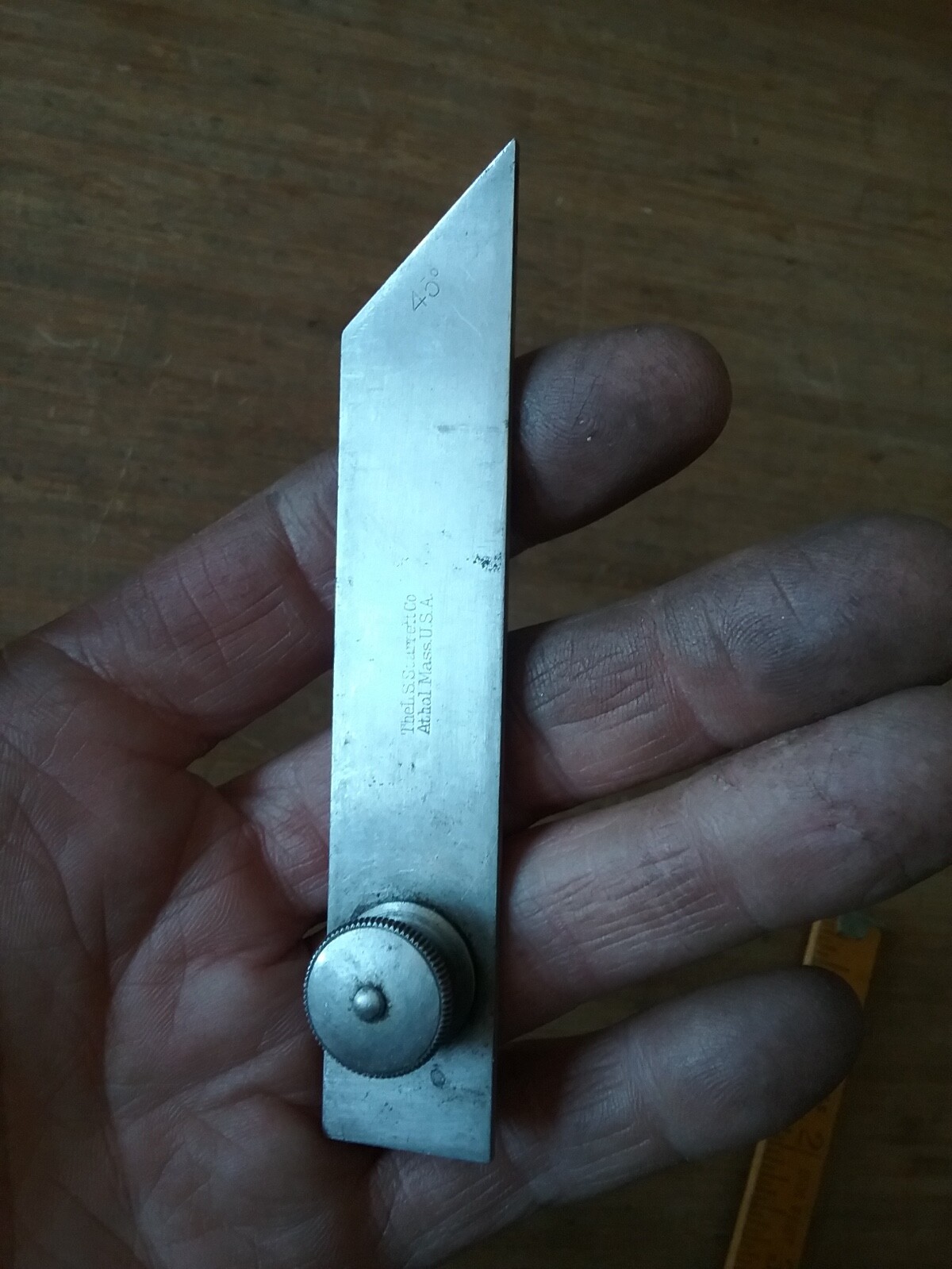 STARRETT No. 49 Combination Bevel \45 Degree Part? USA Made.