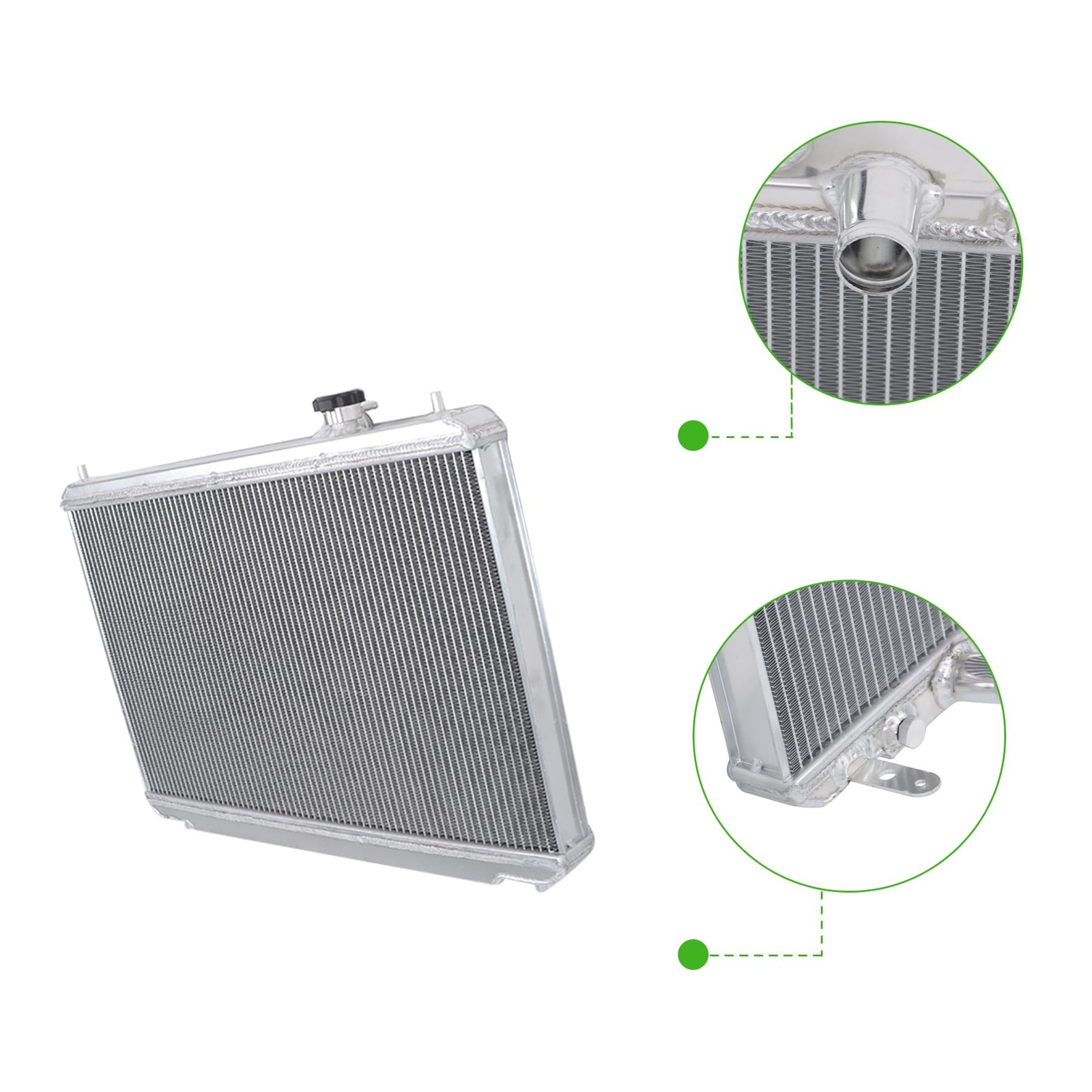 Aluminum Core 3ROW Radiator for Civic 2012-2015 ILX 2013-2015