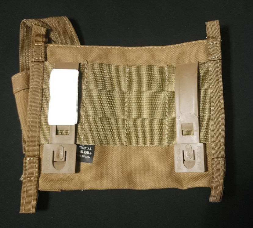 Tactical Tailor MOLLE Admin Pouch Coyote with Flash Light Holder NOS
