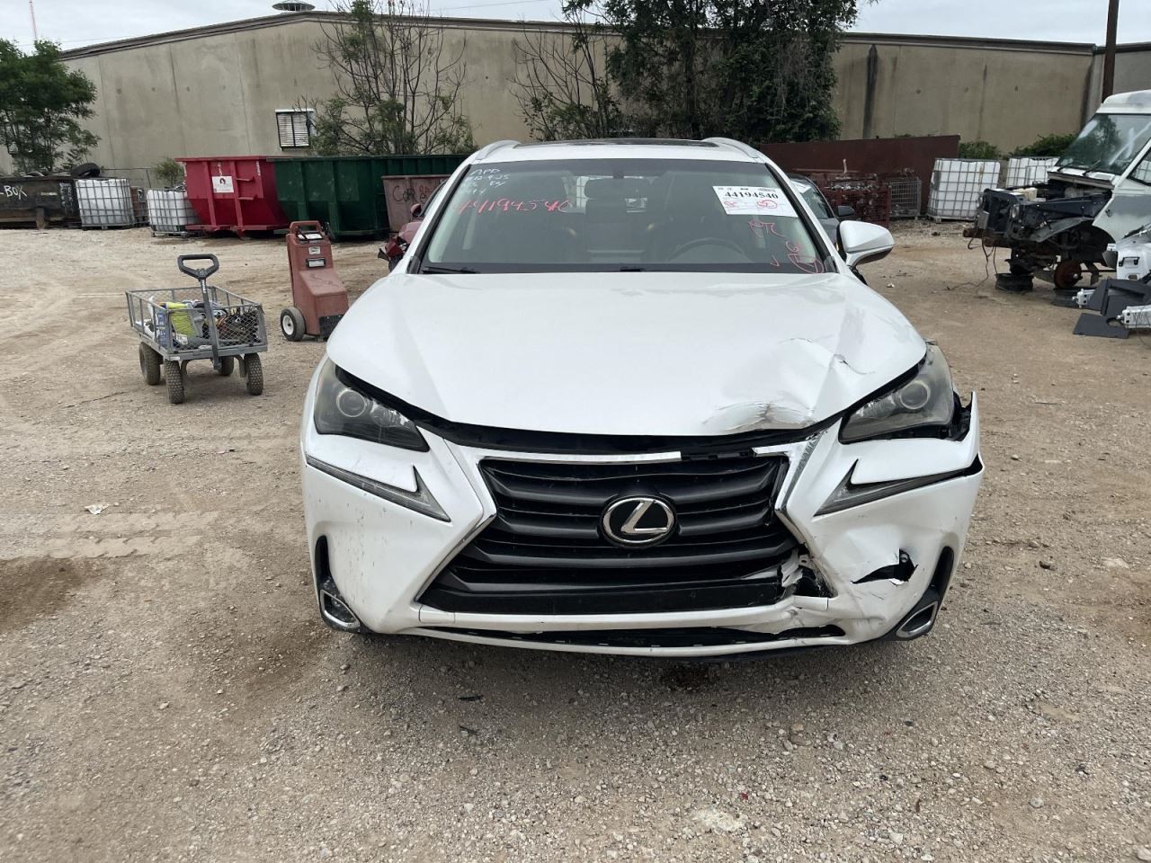 Camera/Projector Rear Radar Unit ID 88162-0W170 Fits 15-16 LEXUS NX200T 1024770