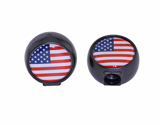 Bike Flat US Flag Valve Caps Schrader Valve. Bike parts,Bicycle parts.