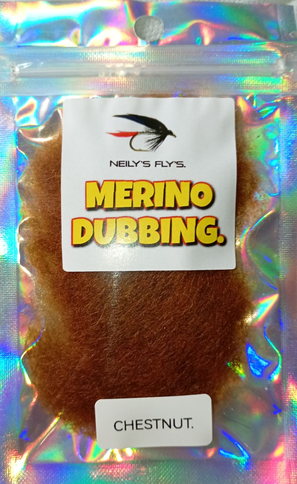MERINO DUBBING Chestnut.