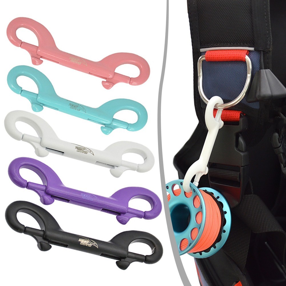 Compact Design Diving Double Ended Clip Hook Size 90mm Reliable Fastening