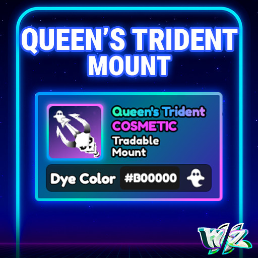World Zero WZ - QUEEN'S TRIDENT MOUNT - BOO #B00000
