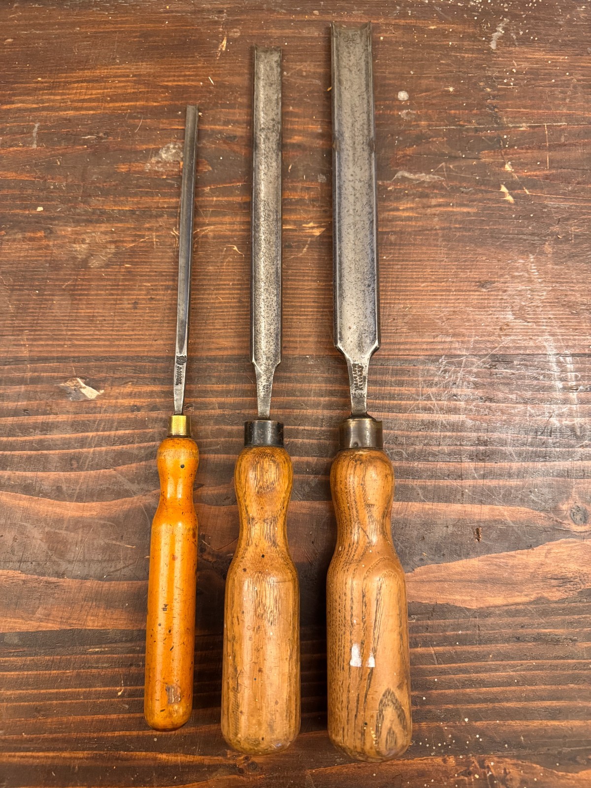 Sorby Sheffield Paring Gouges Chisels British Woodwork Tools
