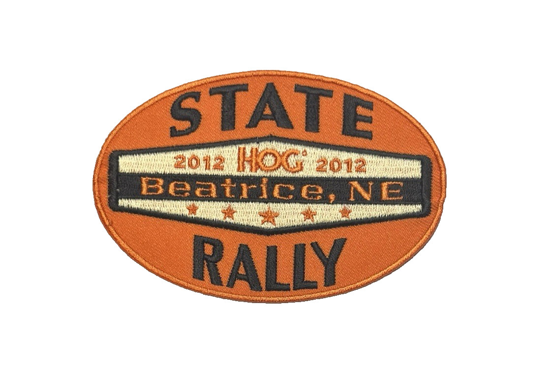 2012 Beatrice, NE. Harley Owners Group State Rallies HOG Patch