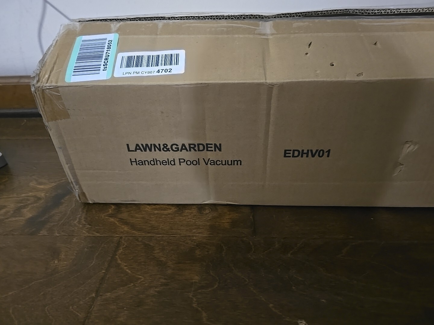 Efurden Cordless Pool Vacuum, Handheld Rechargeable Pool Cleaner EDHV01