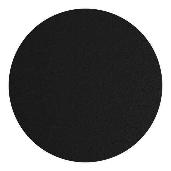 48'' Round Restaurant Table Top with Black Laminate Top Finish