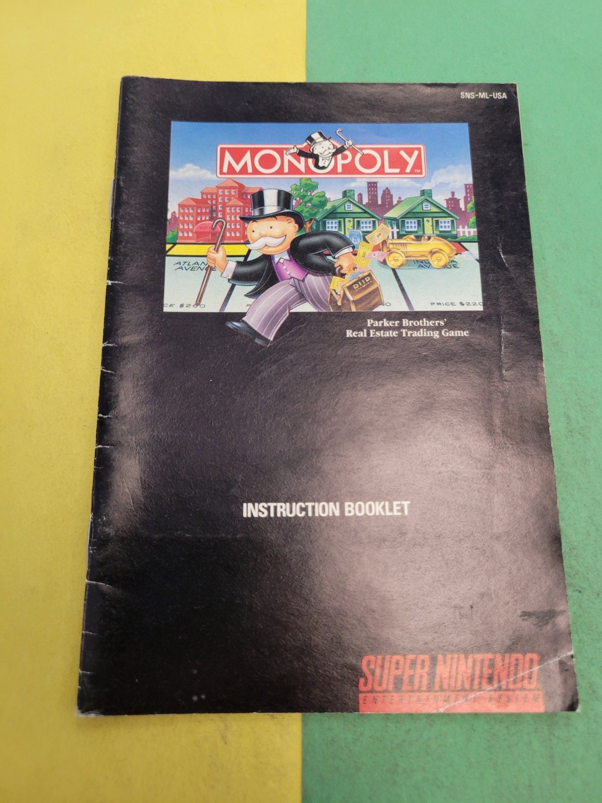 Monopoly Manual SNES