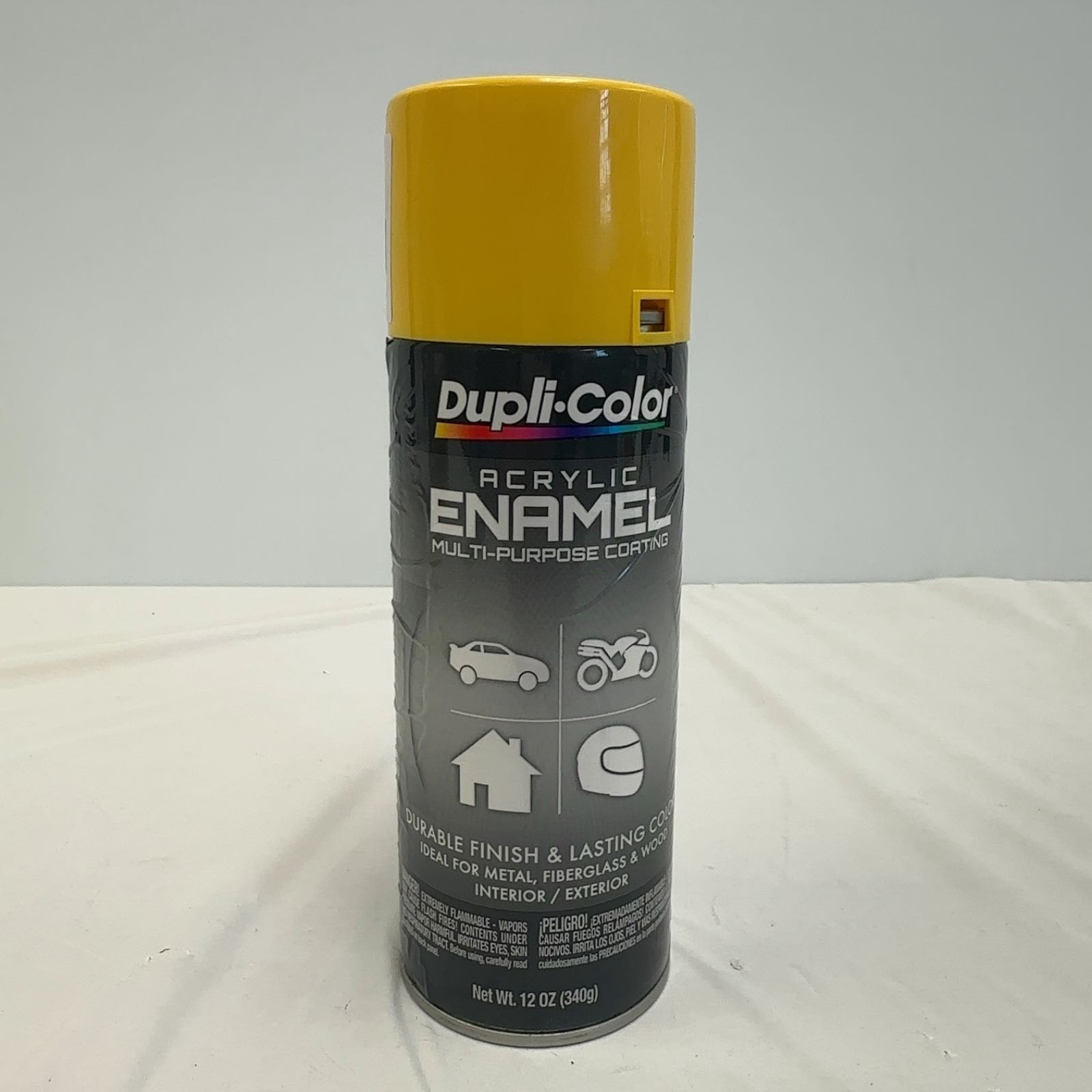 DUPLI-COLOR DA1687 Chrome Yellow Acrylic Enamel Spray Paint 12 oz. Multi-Purpose