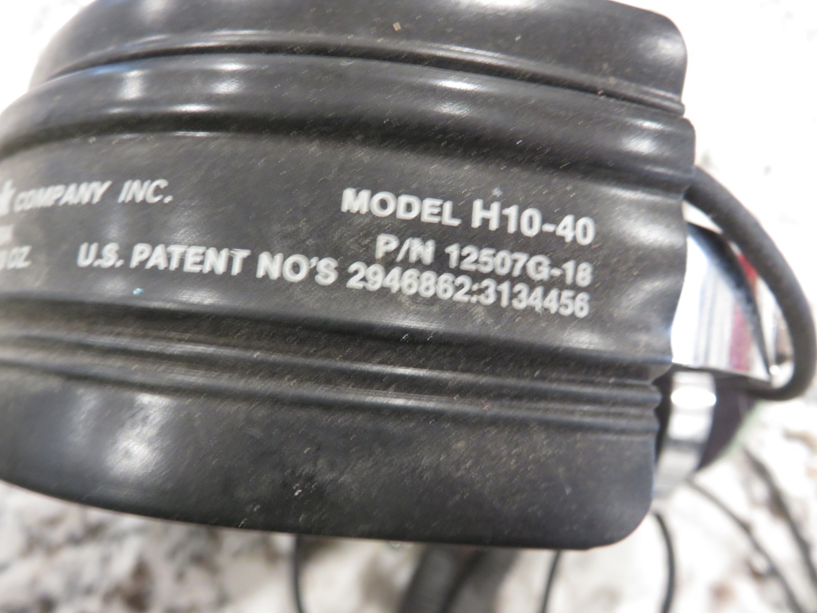 VTG David Clark Model H10-40 Aviation Headset with M4 Microphone - Untested READ