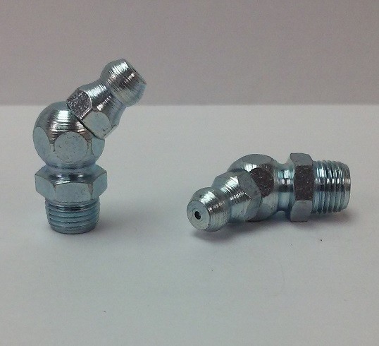 1/4-28 Taper 45° Long Thread Grease Fitting Price for 2 pcs