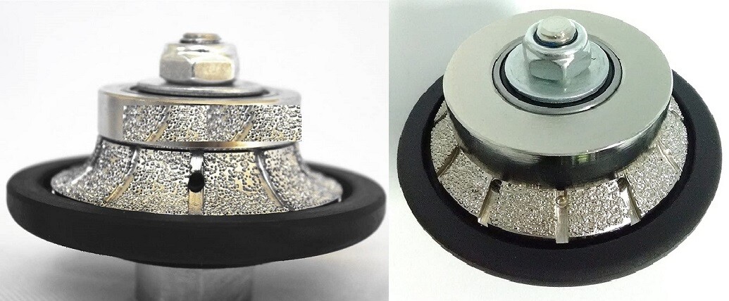 B5 B10 E10 Diamond Profile Grinding Wheel Granite Demi Bullnose Bullnose Grinder