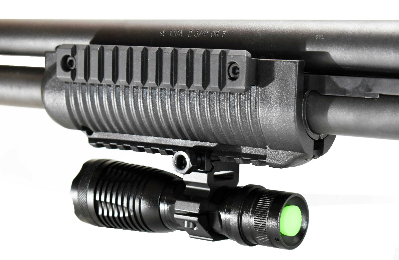 1500 lumen tactical Flashlight Strobe Black Mossberg 500 hunting accessories.