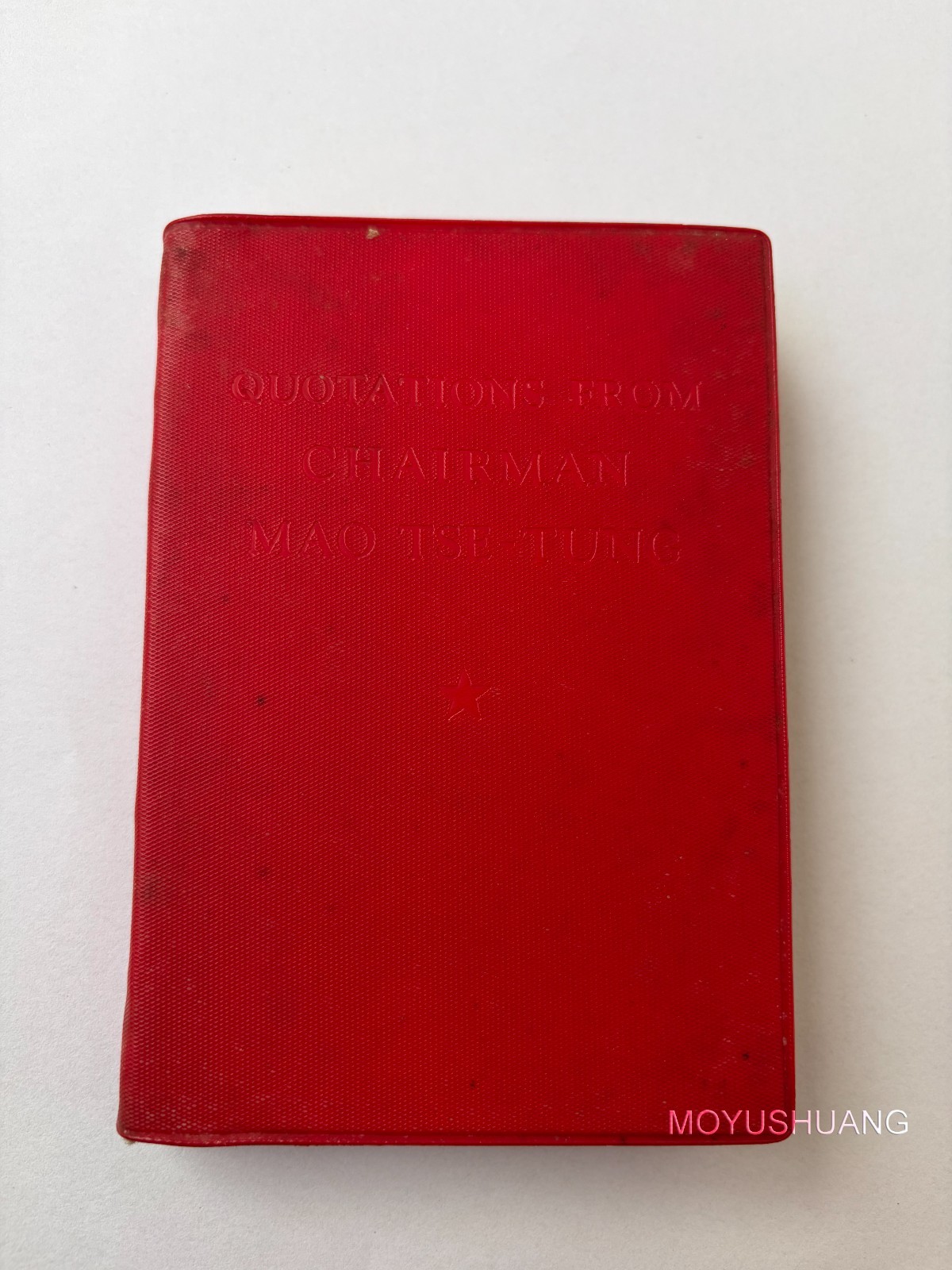 1966" Full Edition Quotations From Chairman Mao Tse-Tung Little Red Book English