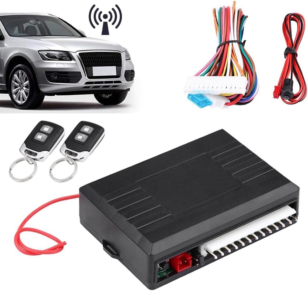 Car Keyless Entry System – Wireless Lock & Unlock with Integrated Engine Start
