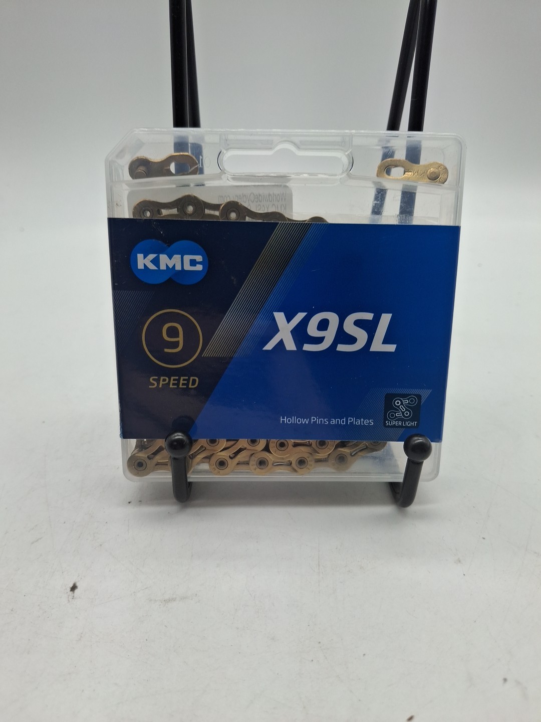 KMC X9SL Gold 9-Speed Bike Chain 116L fits Shimano SRAM Campy MTB / Road
