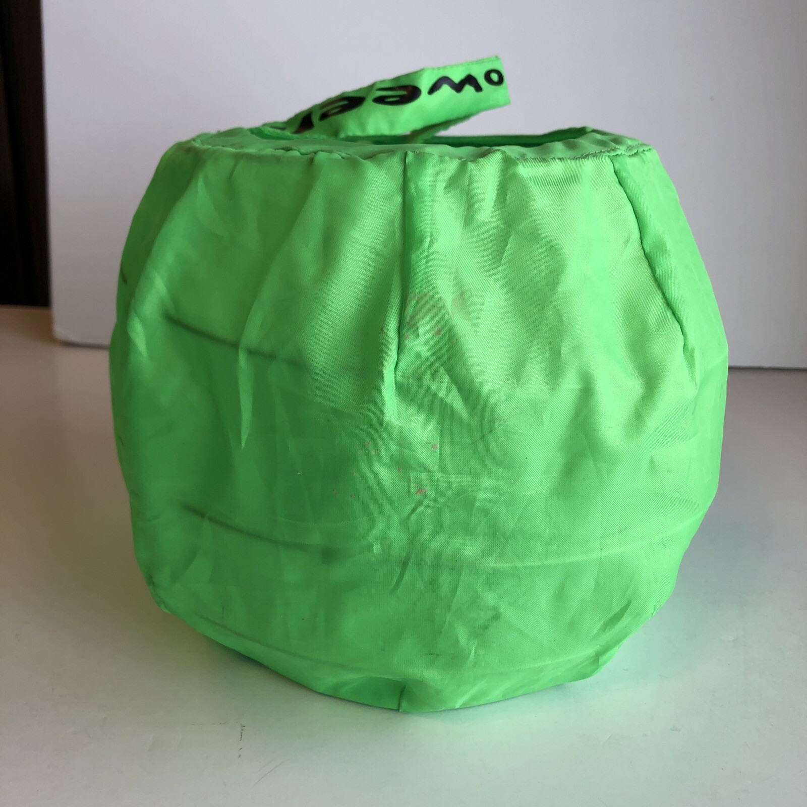 2 Gemmy Collapsible Purple Vampire Green Witch Baskets Candy Treat Buckets Pails