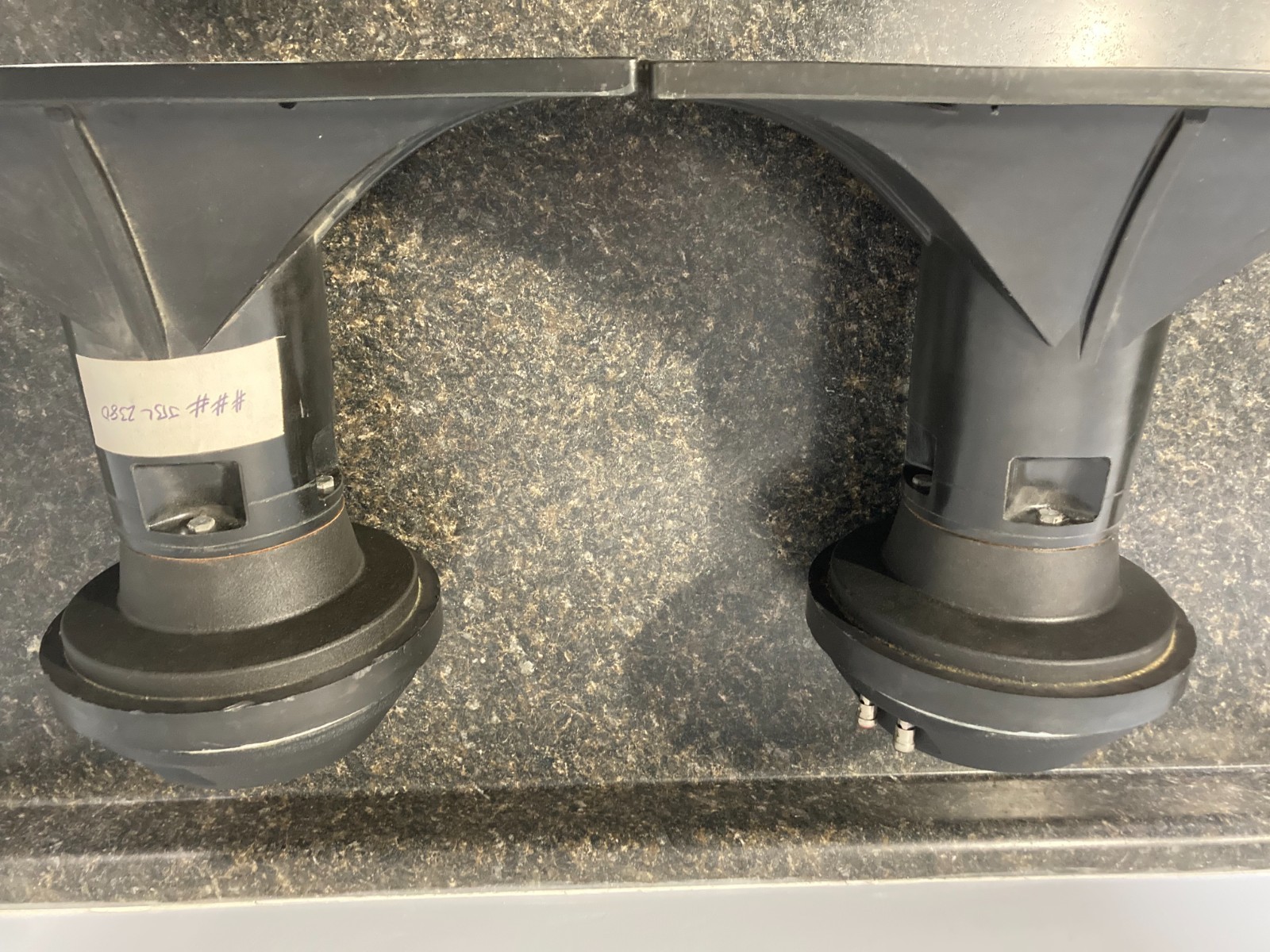 JBL 2445J 16 ohm High Frequency Driver with 2380A Horn PAIR