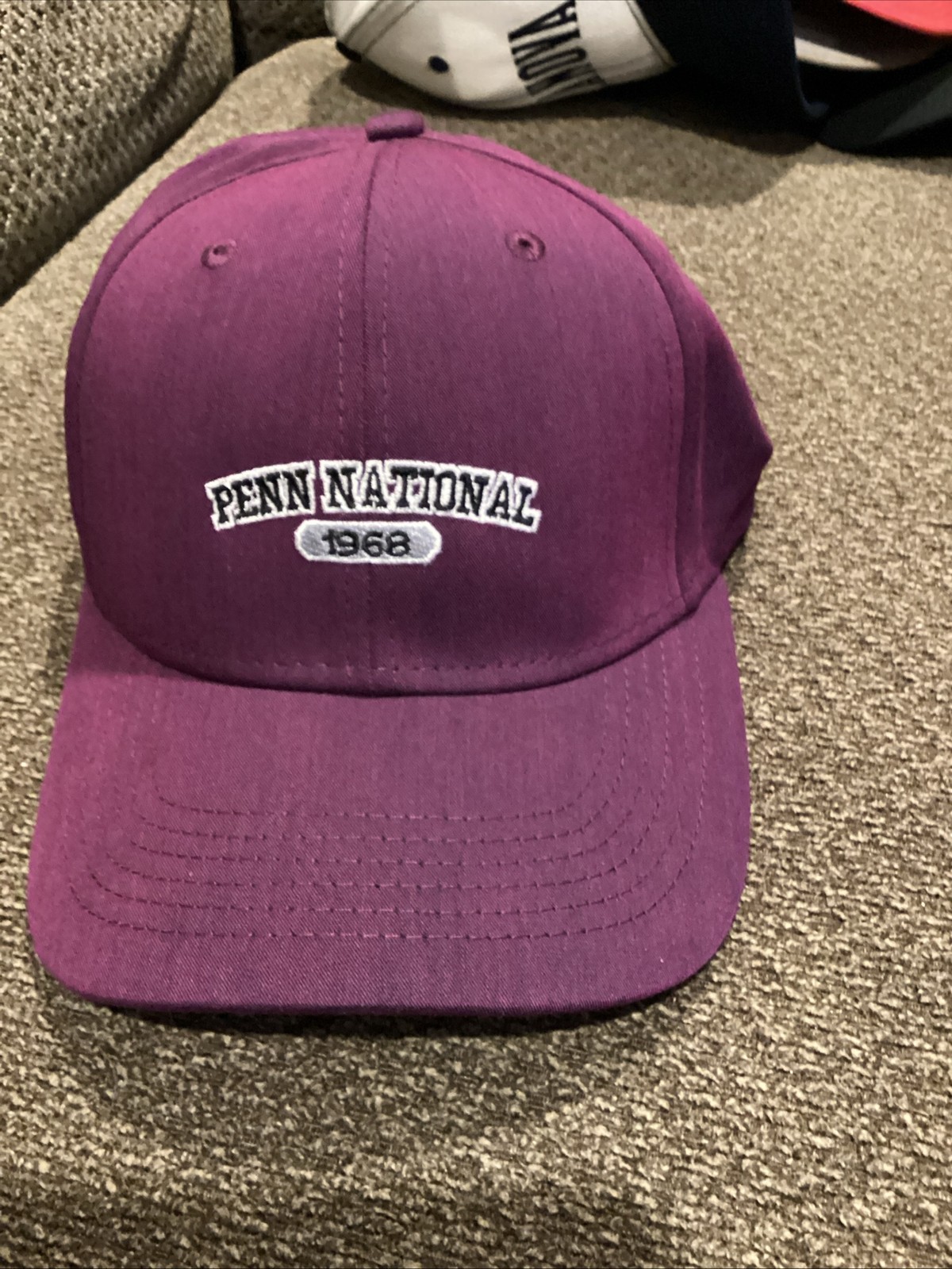 Penn National Golf Club Legendary Headwear Golf Hat Adjustable New W/ Sticker